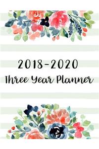 2018-2020 Three Year Planner