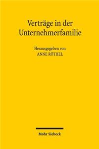 Vertrage in der Unternehmerfamilie