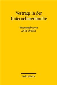 Vertrage in der Unternehmerfamilie