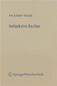 Subjektive Rechte: Eine Rechtstheoretische Und Dogmatische Analyse Am Beispiel Des Verwaltungsrechts