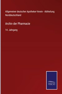 Archiv der Pharmacie