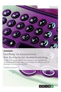 Handhelds im Schulunterricht - Eine Evaluation zur Qualitätsbeurteilung