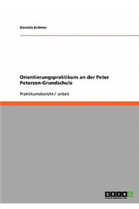 Orientierungspraktikum an der Peter Petersen-Grundschule