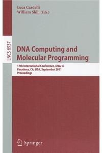 DNA Computing and Molecular Programming