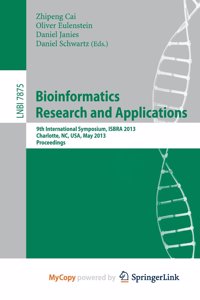 Bioinformatics Research and Applications