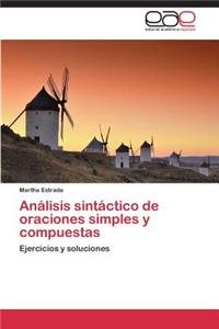 Analisis Sintactico de Oraciones Simples y Compuestas