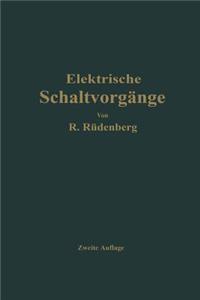 Elektrische Schaltvorgänge Und Verwandte Störungserscheinungen in Starkstromanlagen