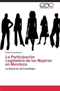 La Participación Legislativa de las Mujeres en Mendoza