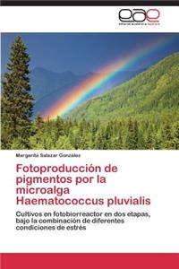 Fotoproducción de pigmentos por la microalga Haematococcus pluvialis
