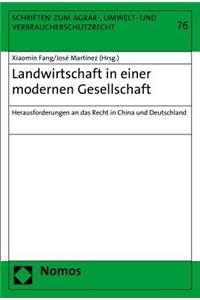Landwirtschaft in Einer Modernen Gesellschaft