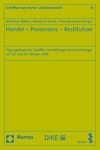 Handel - Provenienz - Restitution