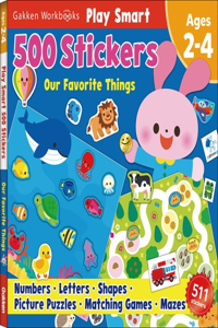 Play Smart 500 Stickers Activity Book Our Favorite Things