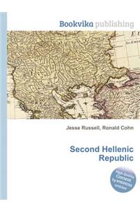 Second Hellenic Republic