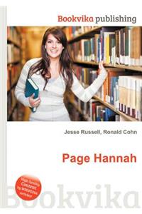 Page Hannah