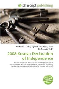2008 Kosovo Declaration of Independence