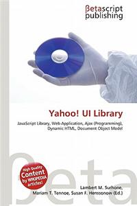 Yahoo! Ui Library