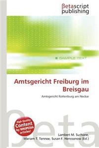 Amtsgericht Freiburg Im Breisgau