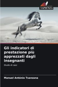 Gli indicatori di prestazione più apprezzati dagli insegnanti