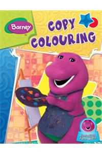 *Copy Colouring Barney