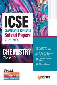 ICSE Chapterwise Topicwise Solved Papers 2023-2000 Chemistry Class 10th