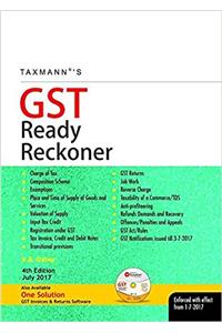 GST Ready Reckoner: Enforced with Effect from 1-7-2017