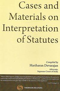 Cases and Materials on Interpretation of Statues