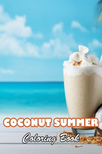 Coconut Summer Coloring Book