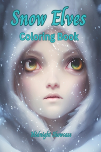 Snow Elf's Coloring Book