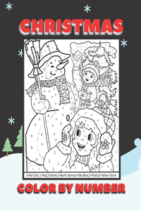 Christmas Color By Number