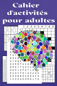 Cahier d'activités pour adultes