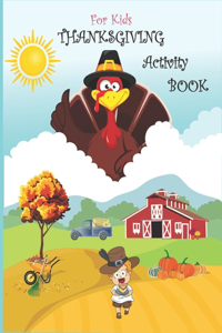 Thanksgiving Activity Book for Kids