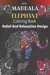 New Mandala Elephant Coloring Book