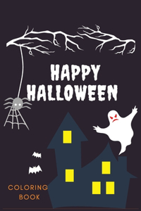 Happy Halloween Coloring Book