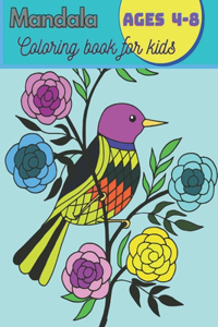 Mandala Coloring Book For Kids Ages 4-8