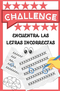CHALLENGE - Encuentra las Letras Incorrectas