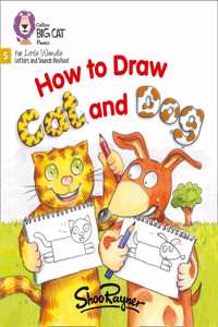 How to Draw Cat and Dog