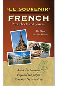Le souvenir French Phrasebook and Journal