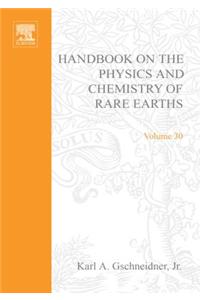 Handbook on the Physics and Chemistry of Rare Earths