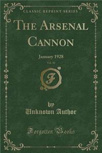 The Arsenal Cannon, Vol. 30