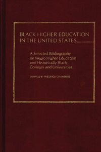 Black Higher Education in the United States