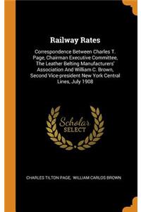 Railway Rates