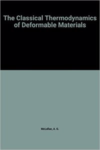 Classical Thermodynamics of Deformable Materials