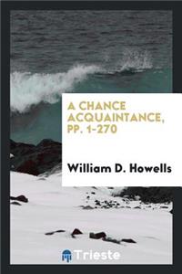 A Chance Acquaintance
