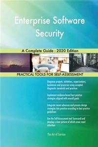 Enterprise Software Security A Complete Guide - 2020 Edition