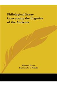 Philological Essay Concerning the Pygmies of the Ancients (1894)