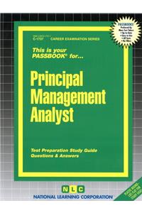 Principal Management Analyst