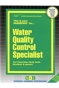 Water Quality Control Specialist