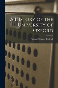 History of the University of Oxford