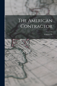 American Contractor; Volume 41