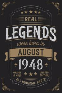 Real Legends were born in August 1948